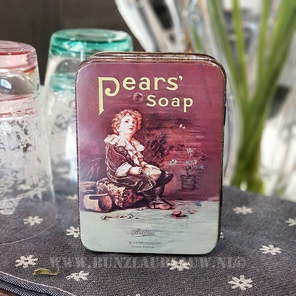 Vintage blikje Pears Soap