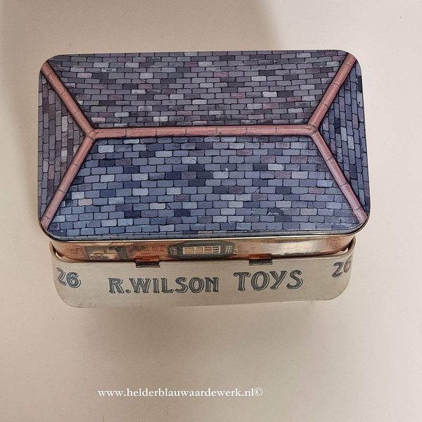 Vintage blik The Silver Crane Company Wilson Toys