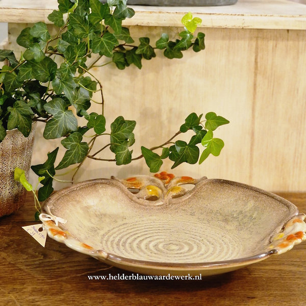 Vintage keramiek schaal Steuler Keramik 30 cm
